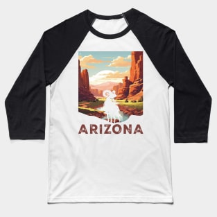 Grand Canyon National Park Arizona National Park Bighorn Sheep Vintage Hiking Camping Baseball T-Shirt